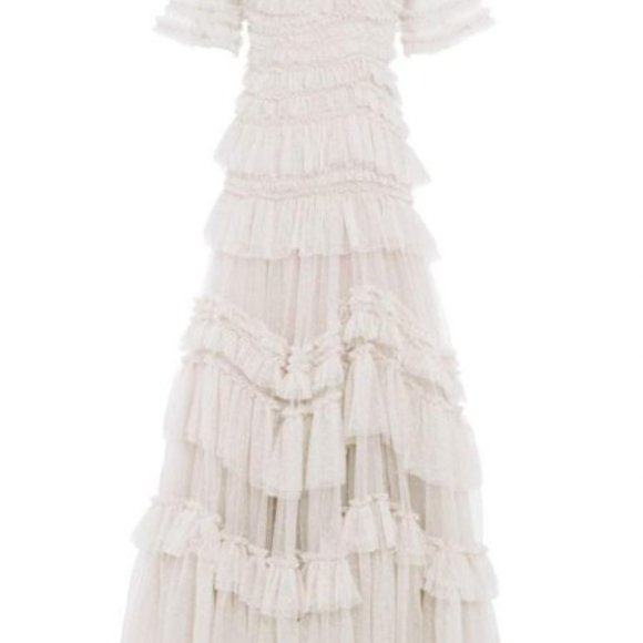 Like New Altered Modest Needle & Thread Wild Rose Gown - Picture 2 of 5